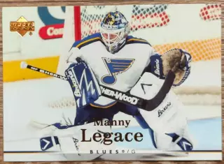 Карточка NHL. Мэнни Легаси/Manny Legace Сент-Луис