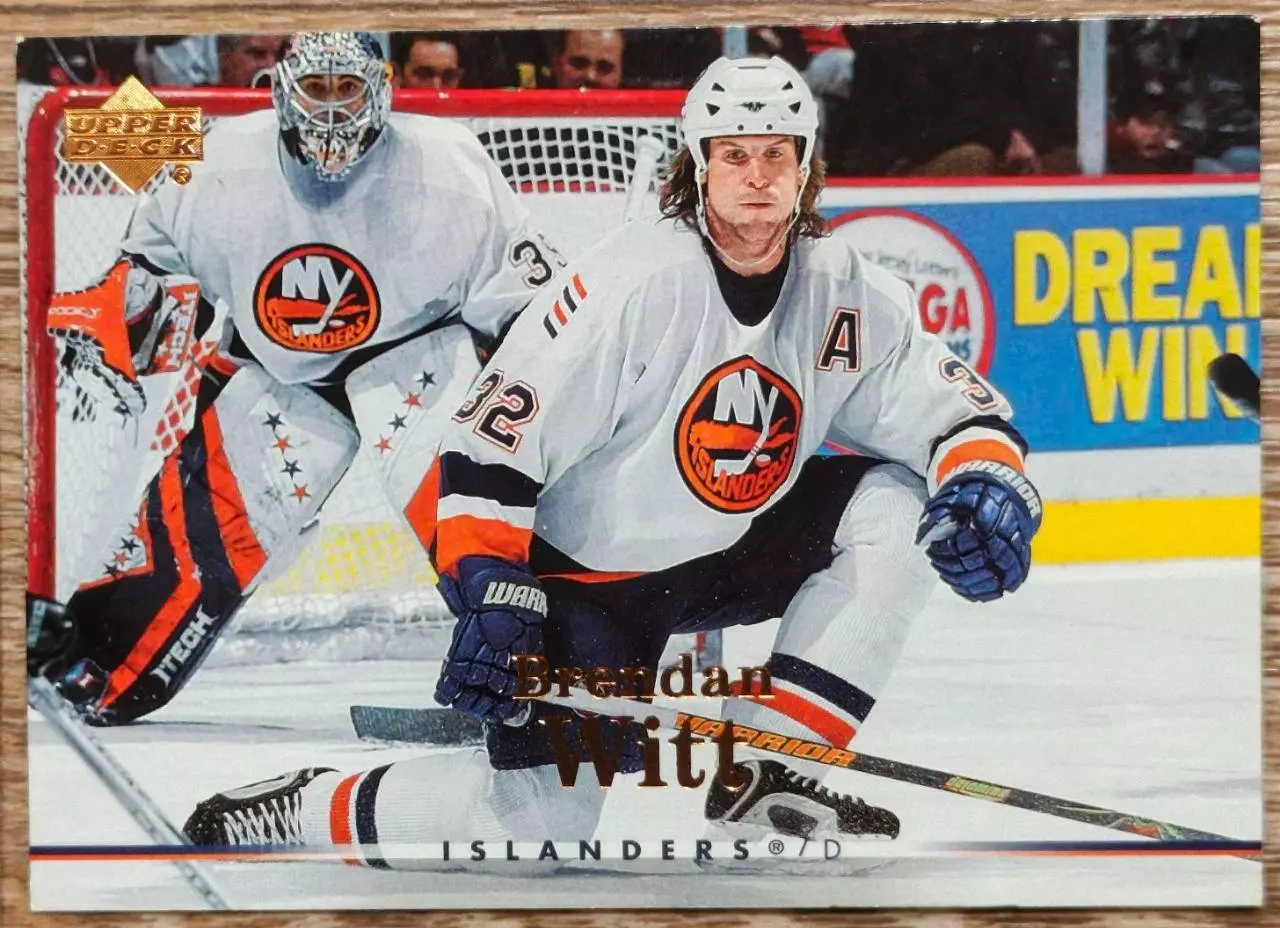 Карточка NHL. Брендан Уитт/Brendan Witt Нью-Йорк Айлендерс