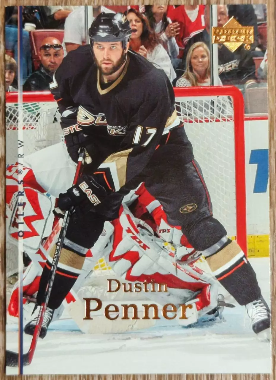 Карточка NHL. Дастин Пеннер/Dustin Penner Анахайм