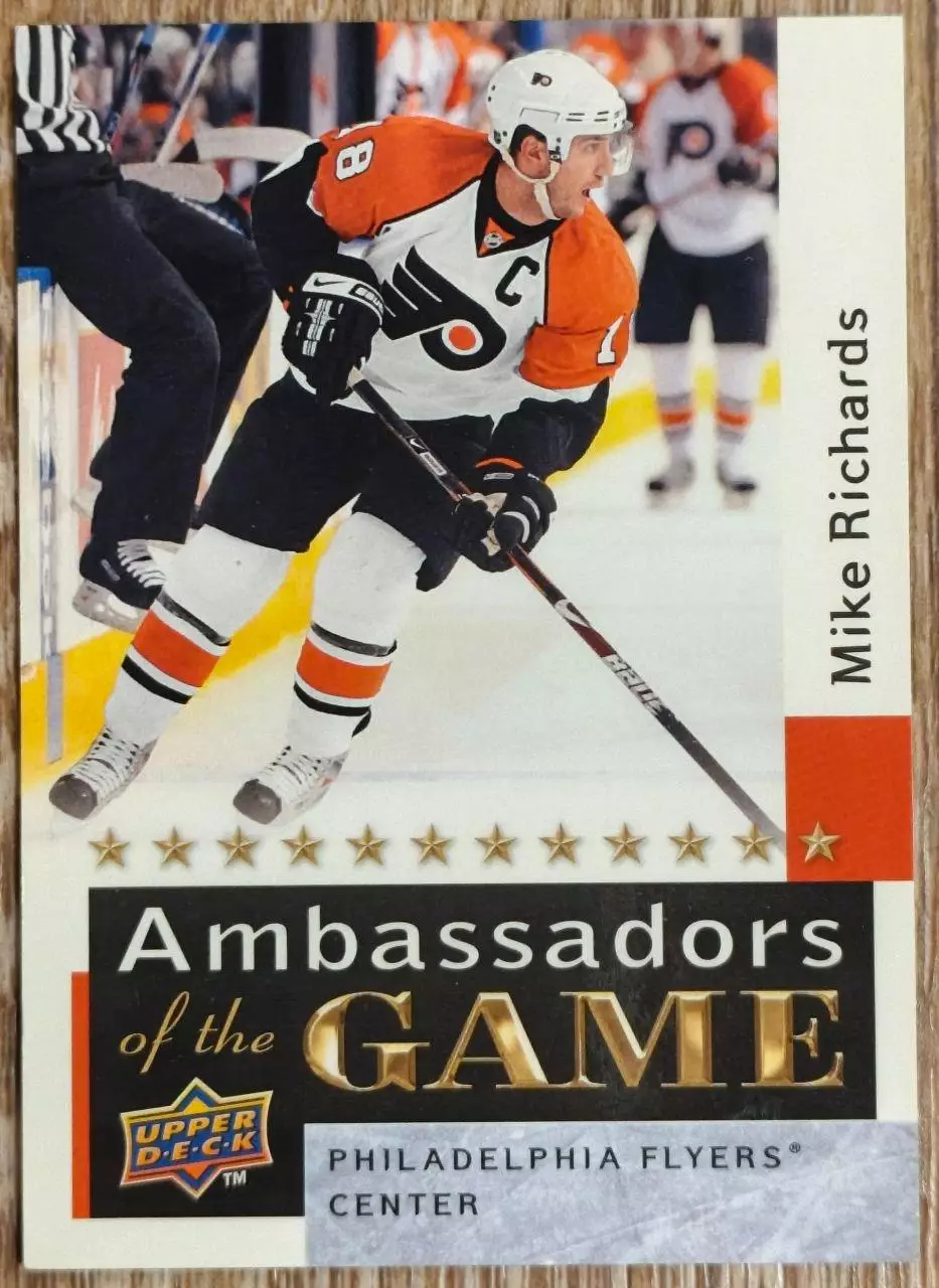 Карточка NHL. Майк Ричардс/Mike Richards Филадельфия