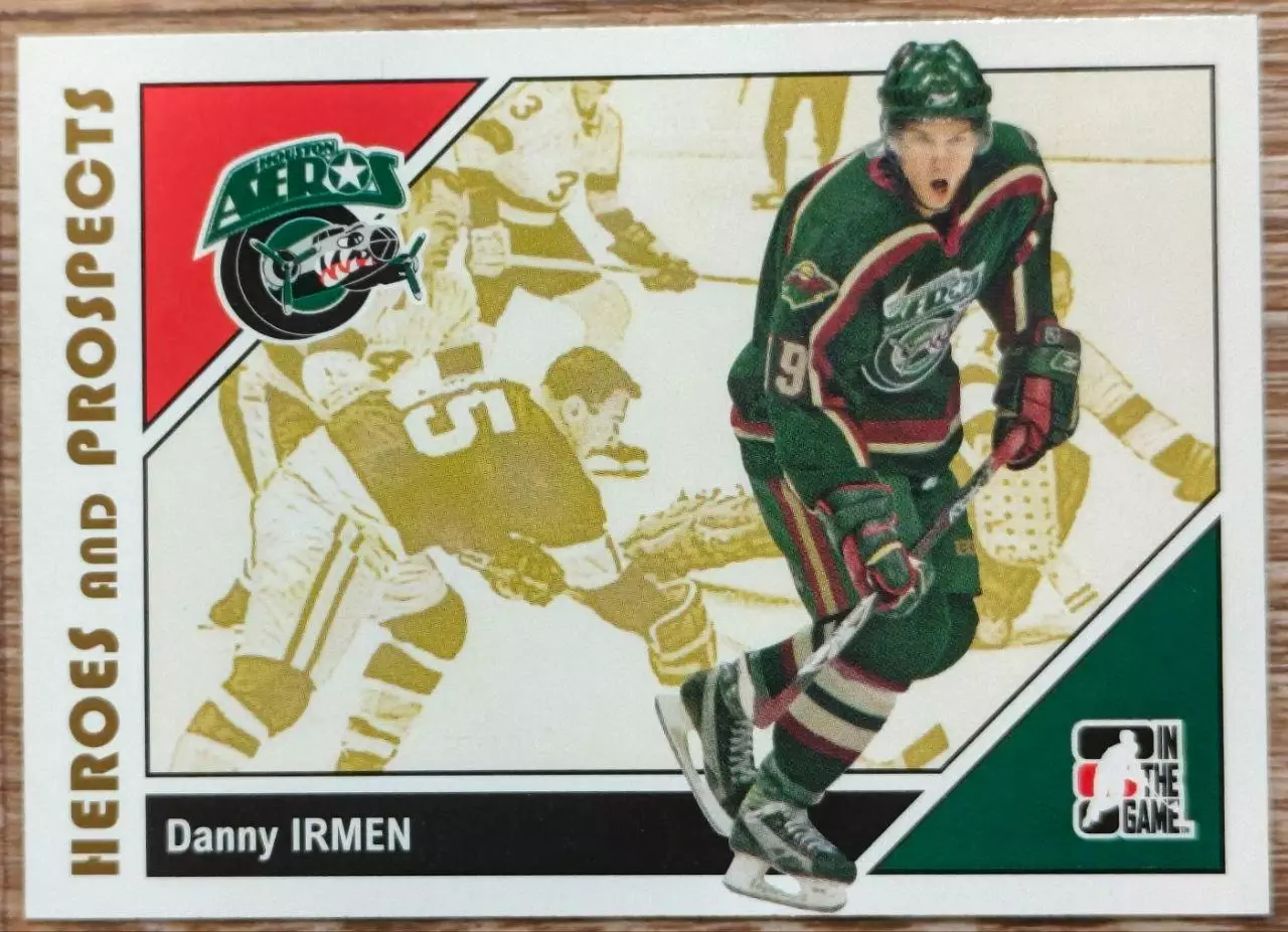 Карточка NHL. Дэнни Ирмен/Danny Irmen Хьюстон/Houston