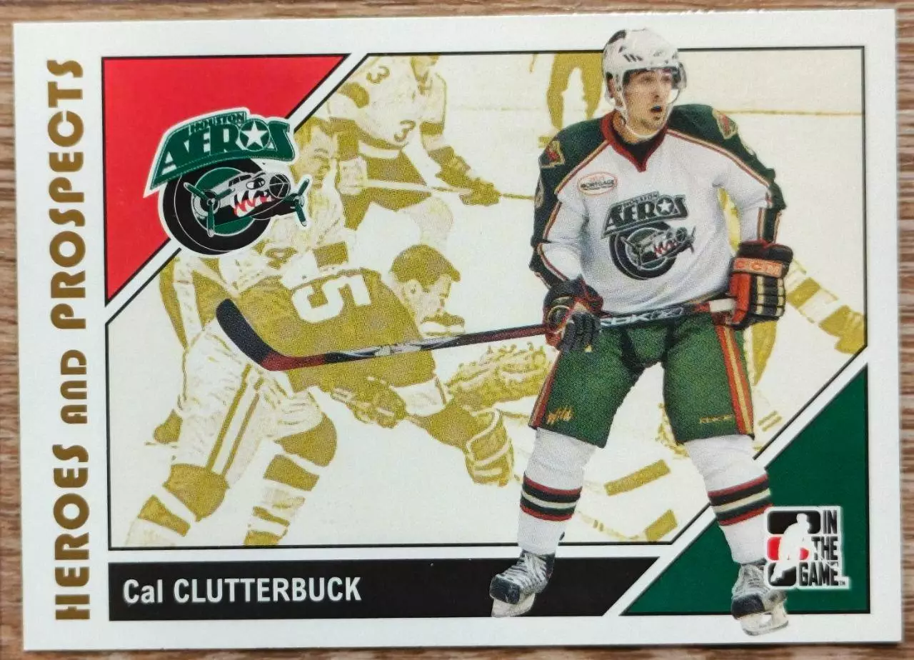 Карточка NHL. Кэл Клаттербак/Cal Clutterbuck Хьюстон/Houston