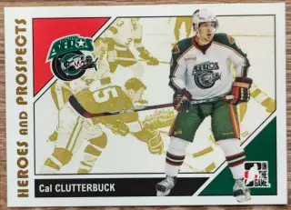 Карточка NHL. Кэл Клаттербак/Cal Clutterbuck Хьюстон/Houston