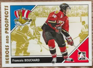 Карточка NHL. Франсуа Бушар/Francois Bouchard Байе-Комо/Baie-Comeau