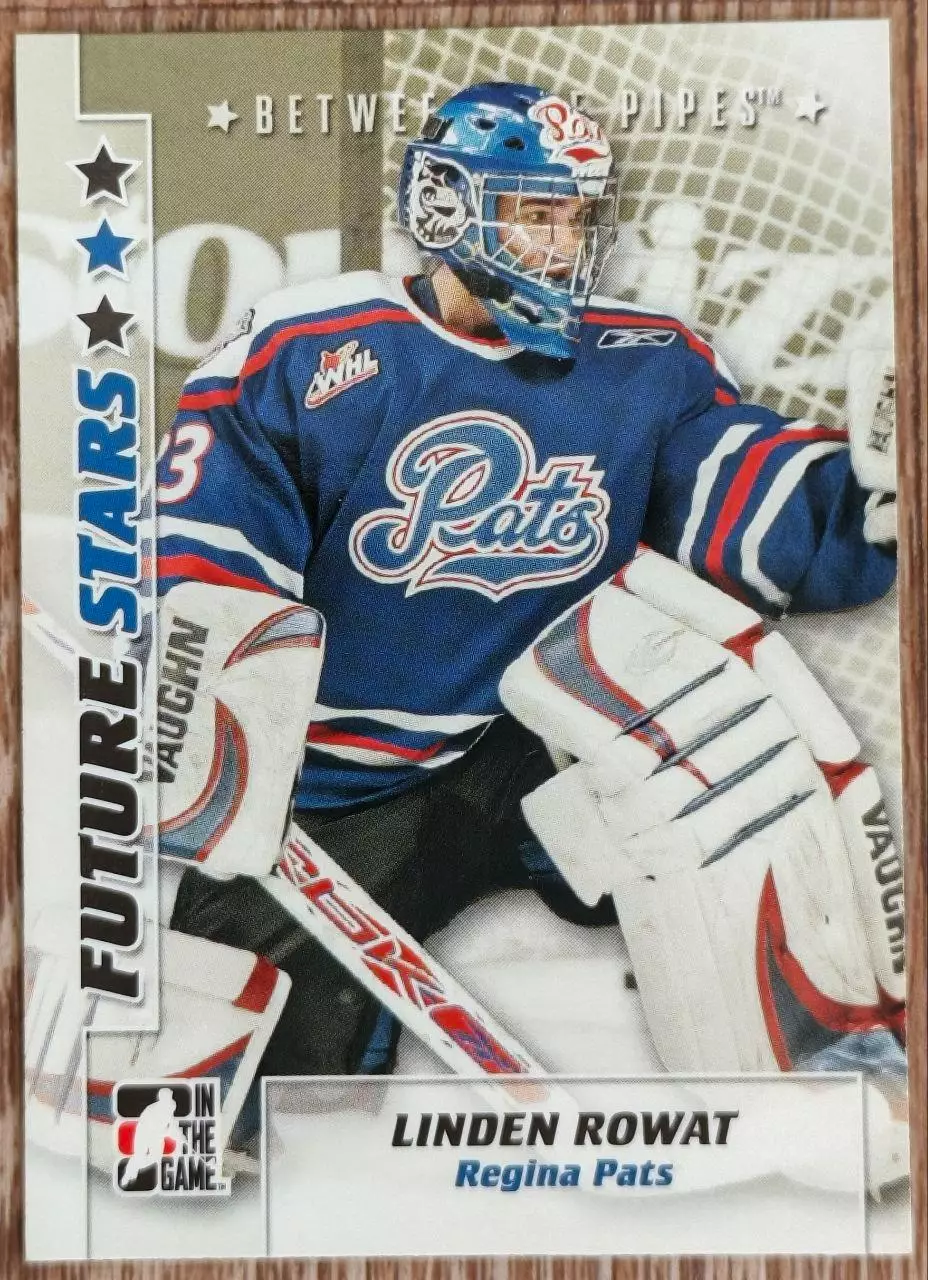 Карточка NHL. Линден Роуэт/Linden Rowat Реджайна/Regina