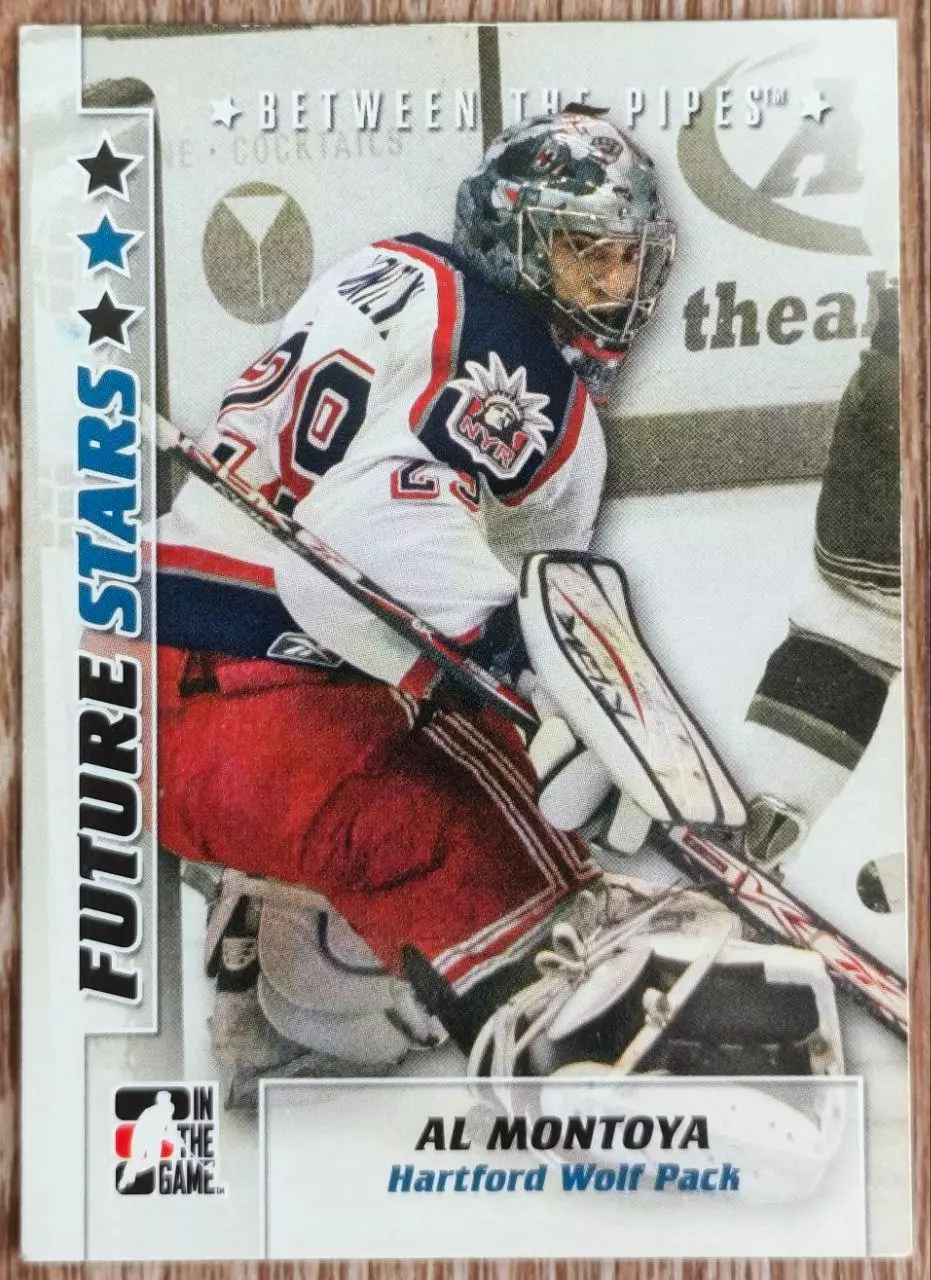 Карточка NHL. Эл Монтойя/Al Montoya Хартфорд/Hartford