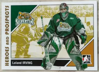 Карточка NHL. Лиланд Ирвинг/Leland Irving Эверетт/Everett