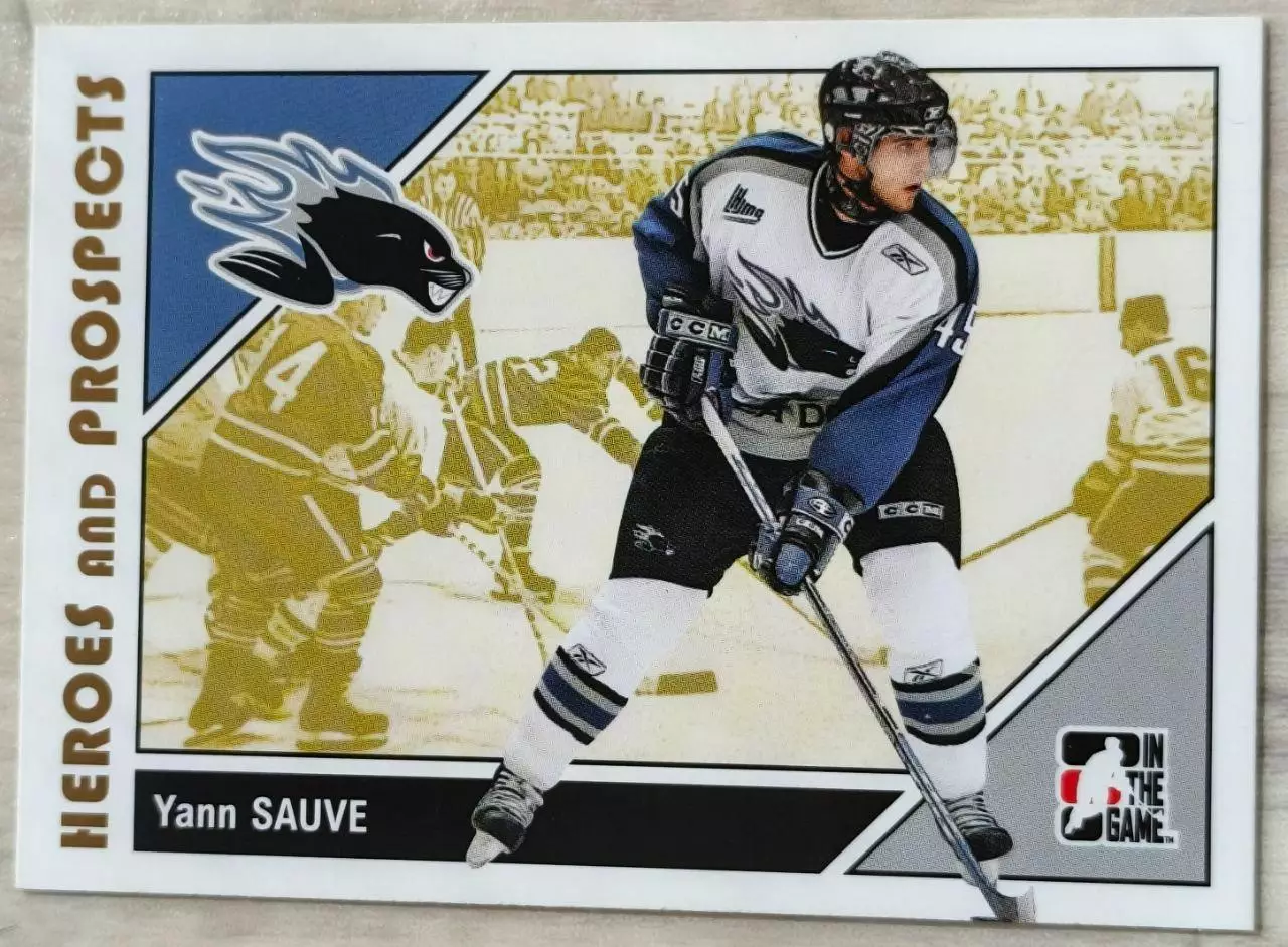 Карточка NHL. Янн Совэ/Yann Sauve Сент-Джон/Saint John