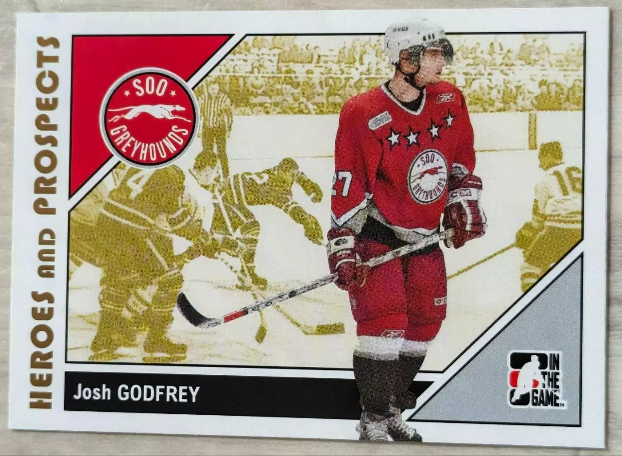 Карточка NHL. Джош Годфри/Josh Godfrey Су-Сент-Мари/Sault Ste. Marie