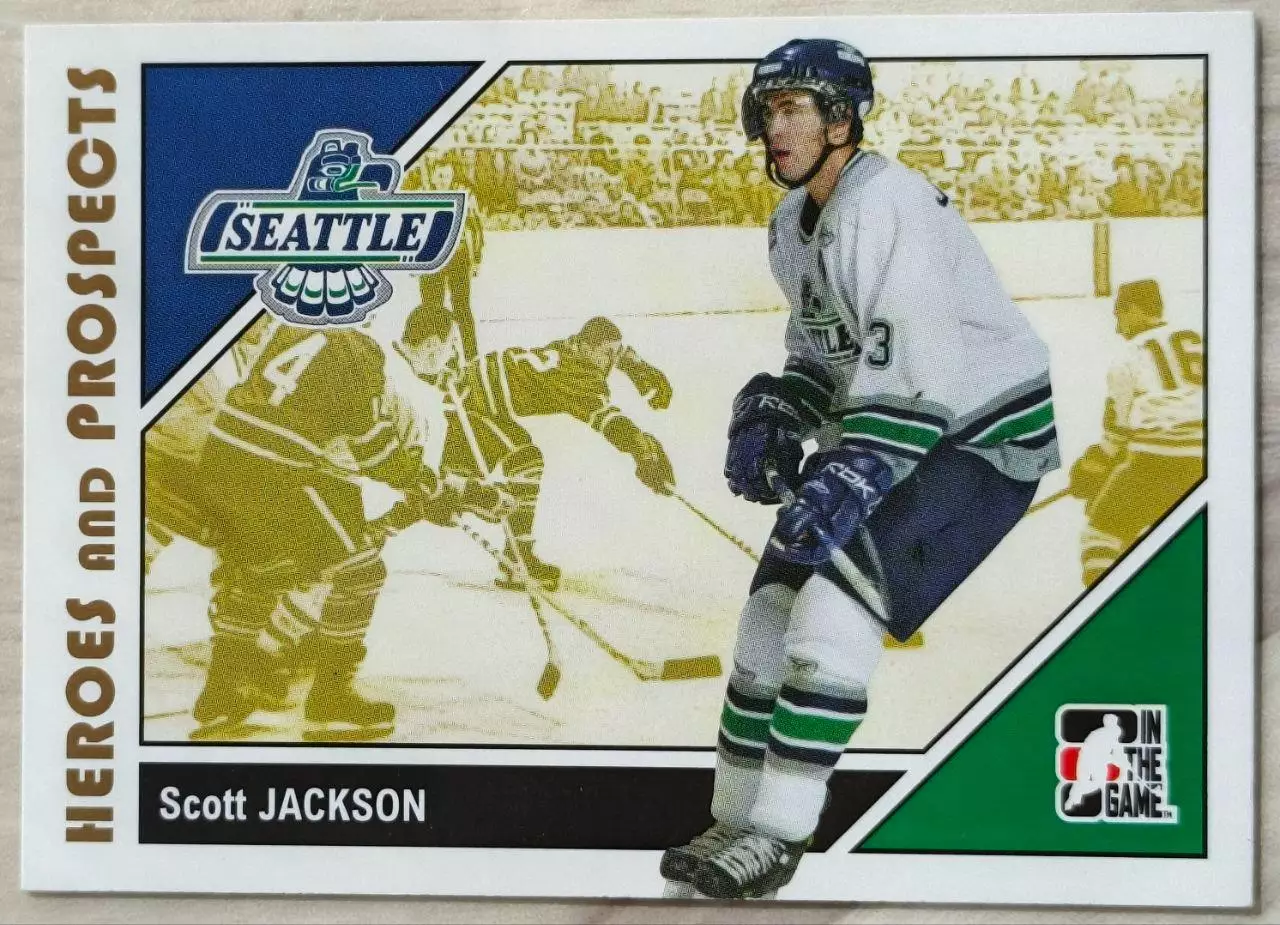 Карточка NHL. Скотт Джексон/Scott Jackson Сиэттл/Seattle
