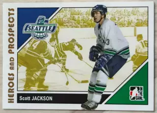 Карточка NHL. Скотт Джексон/Scott Jackson Сиэттл/Seattle