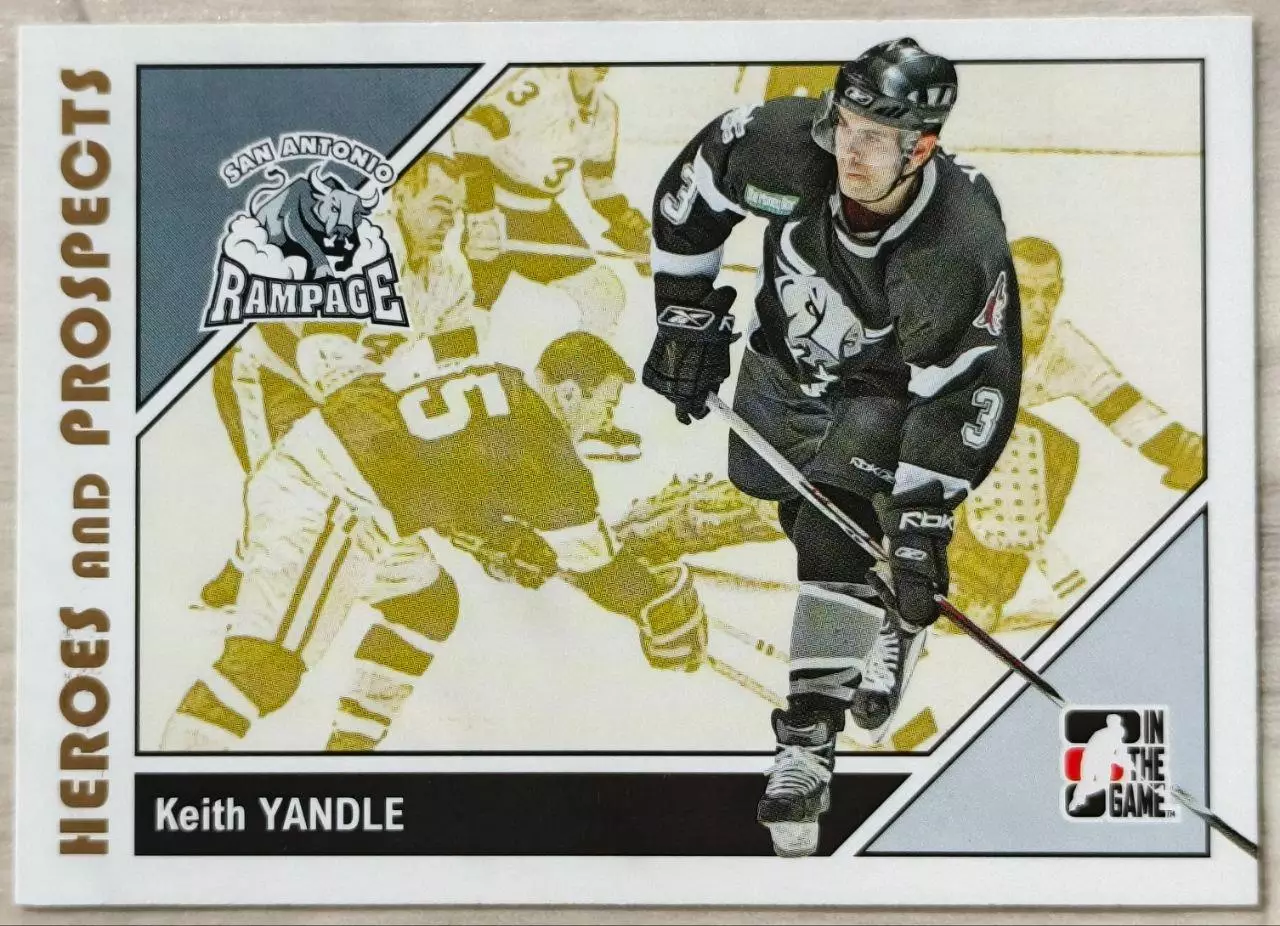 Карточка NHL. Кит Яндл/Keith Yandle Сан-Антонио/San Antonio