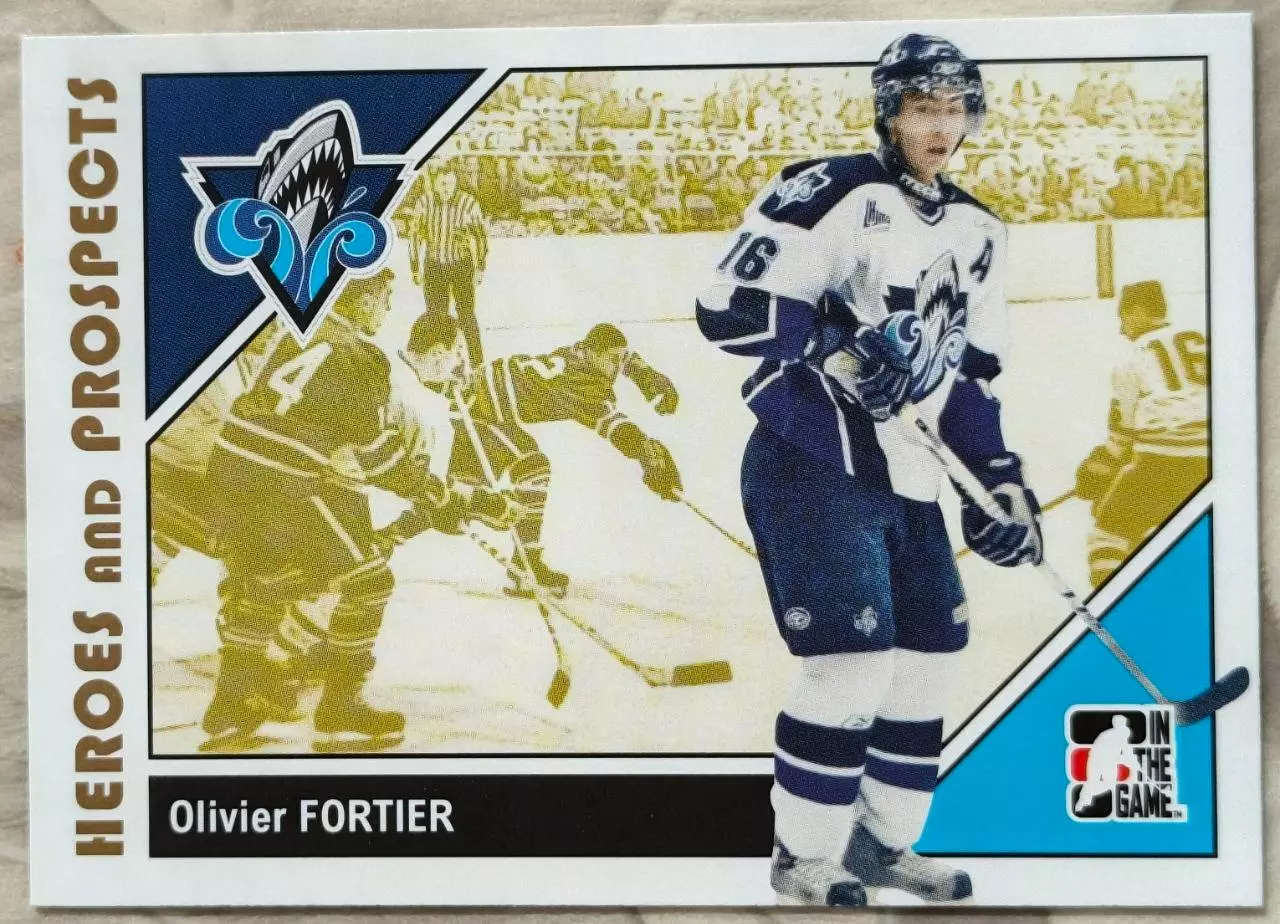 Карточка NHL. Оливье Фортье/Olivier Fortier Римуски/Rimouski