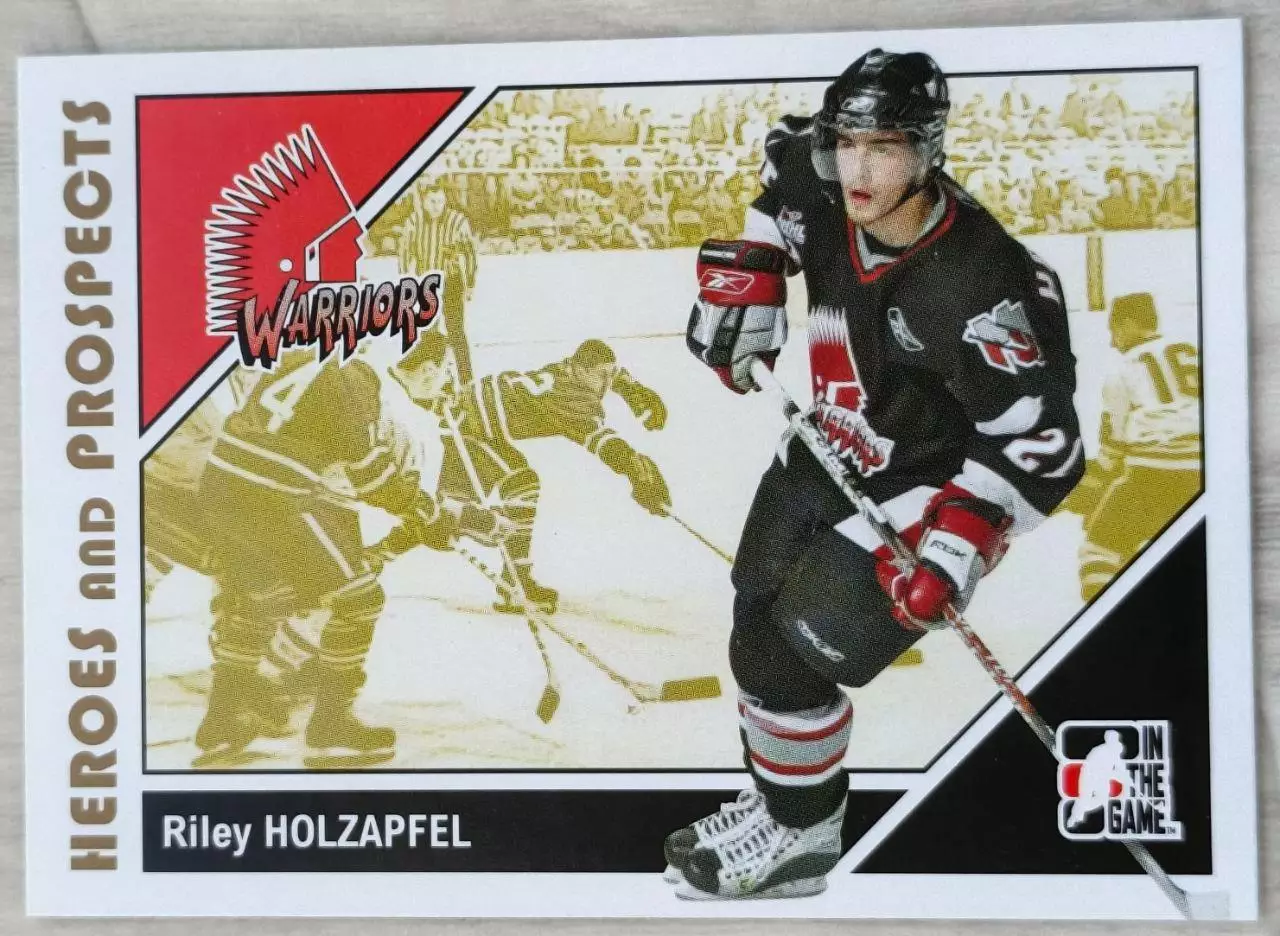 Карточка NHL. Райли Хольцапфель/Riley Holzapfel Мус-Джо/Moose Jaw