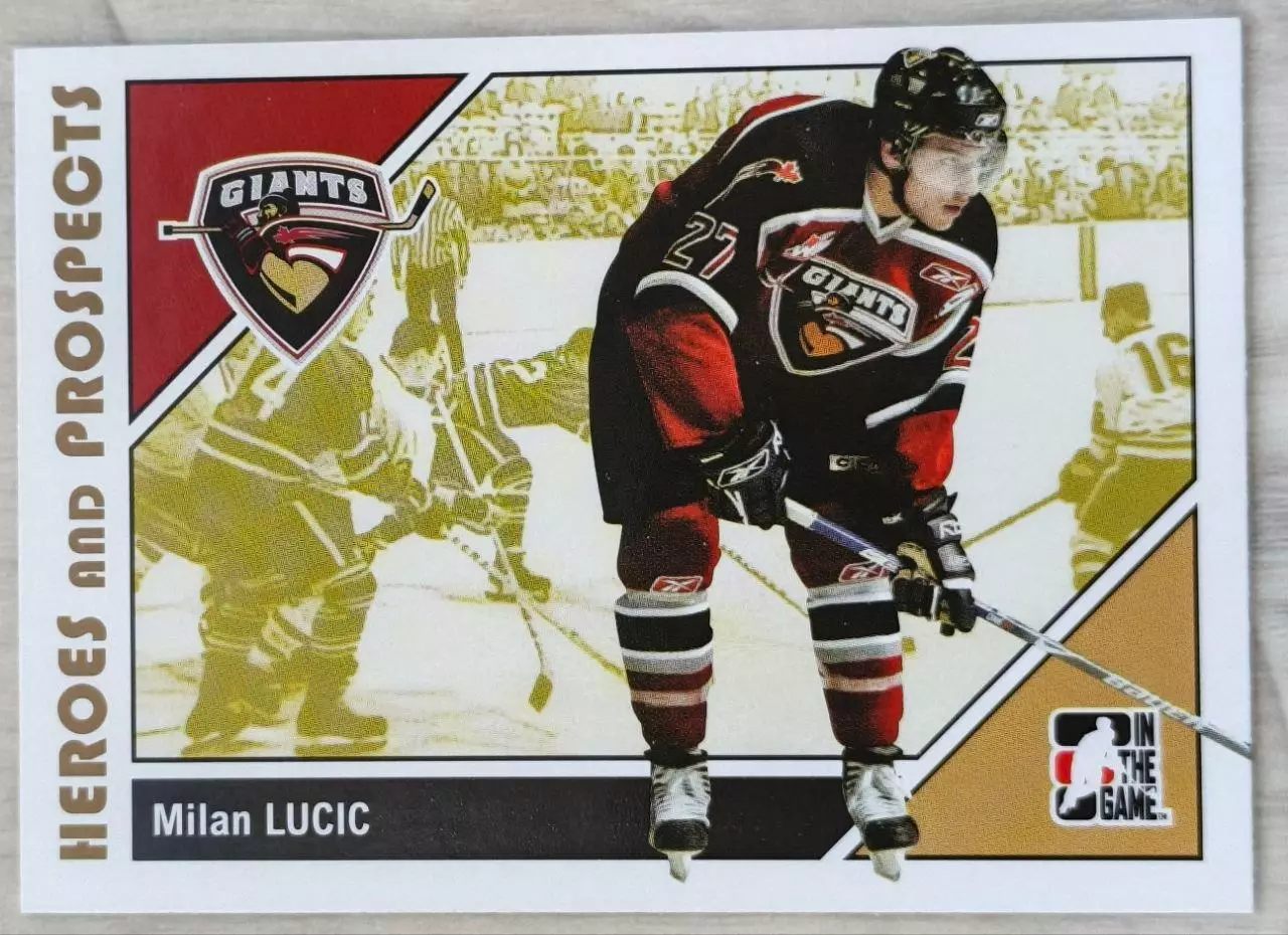 Карточка NHL. Милан Лучич/Milan Lucic Ванкувер/Vancouver