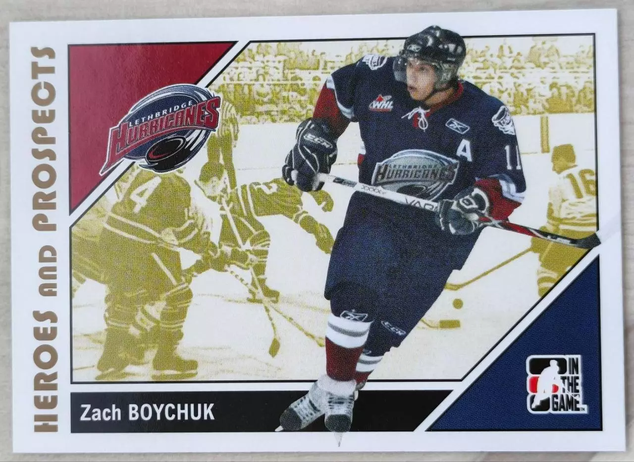 Карточка NHL. Зак Бойчак/Zach Boychuk Летбридж/Lethbridge
