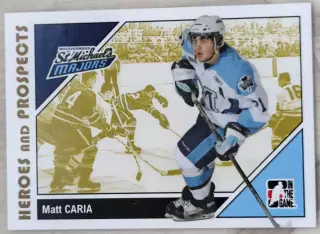 Карточка NHL. Мэтт Кария/Matt Caria Миссиссога/Mississauga