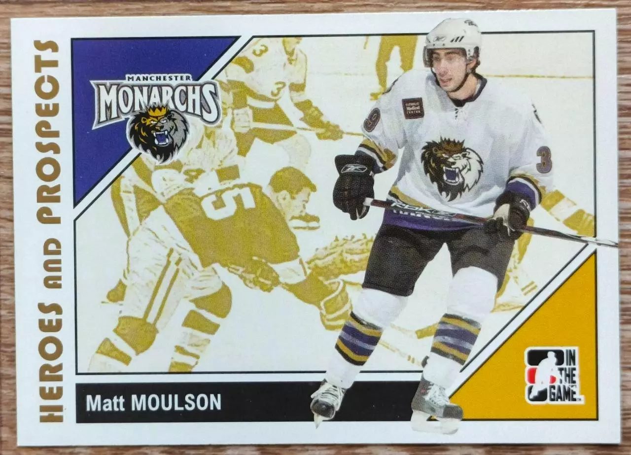 Карточка NHL. Мэтт Моулсон/Matt Moulson Манчестер/Manchester