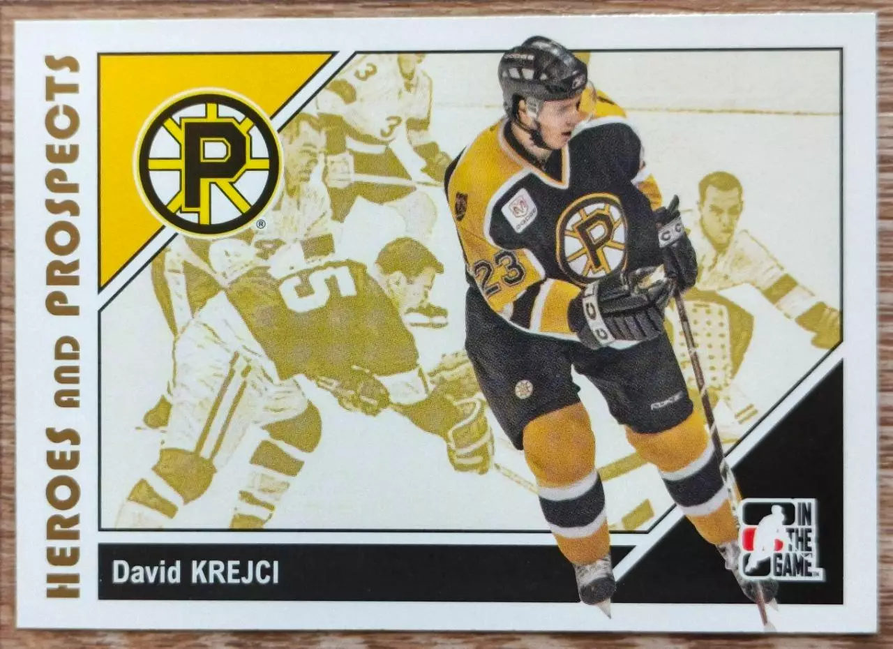 Карточка NHL. Давид Крейчи/David Krejci Провиденс/Providence