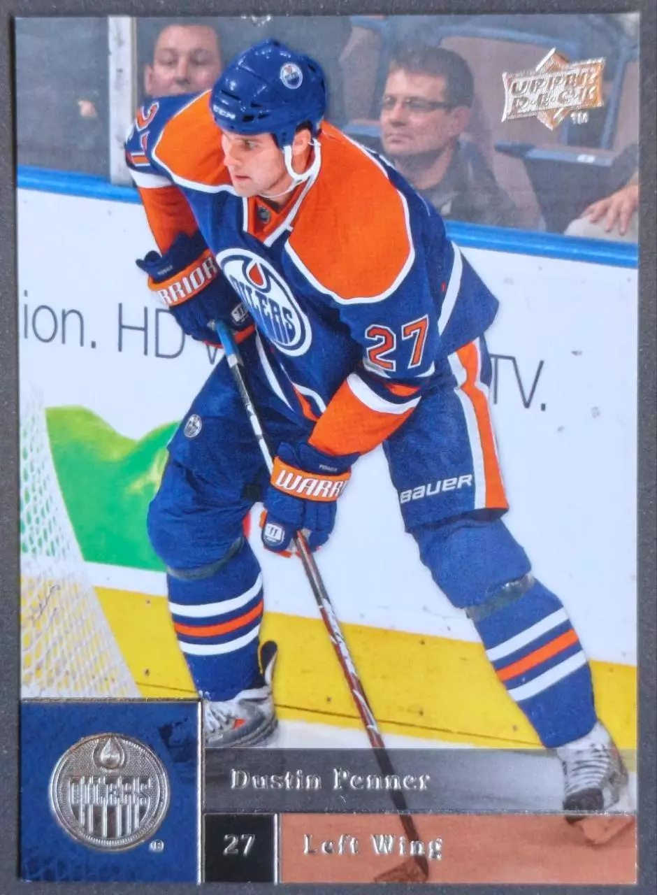 Карточка NHL. Дастин Пеннер /Dustin Penner Эдмонтон