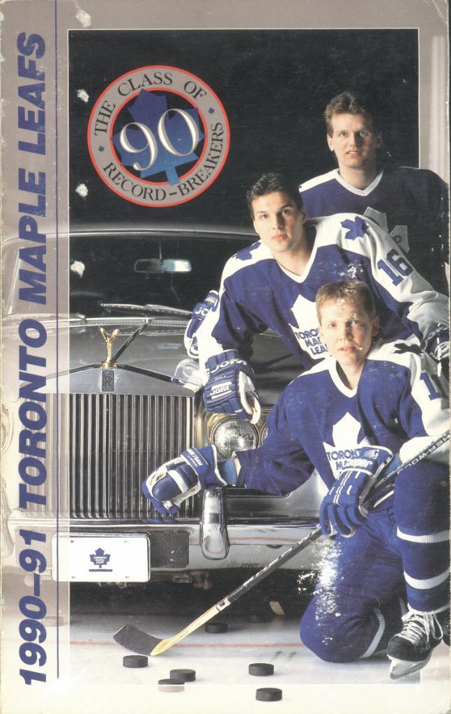 Toronto Maple Leafs. 1990-91