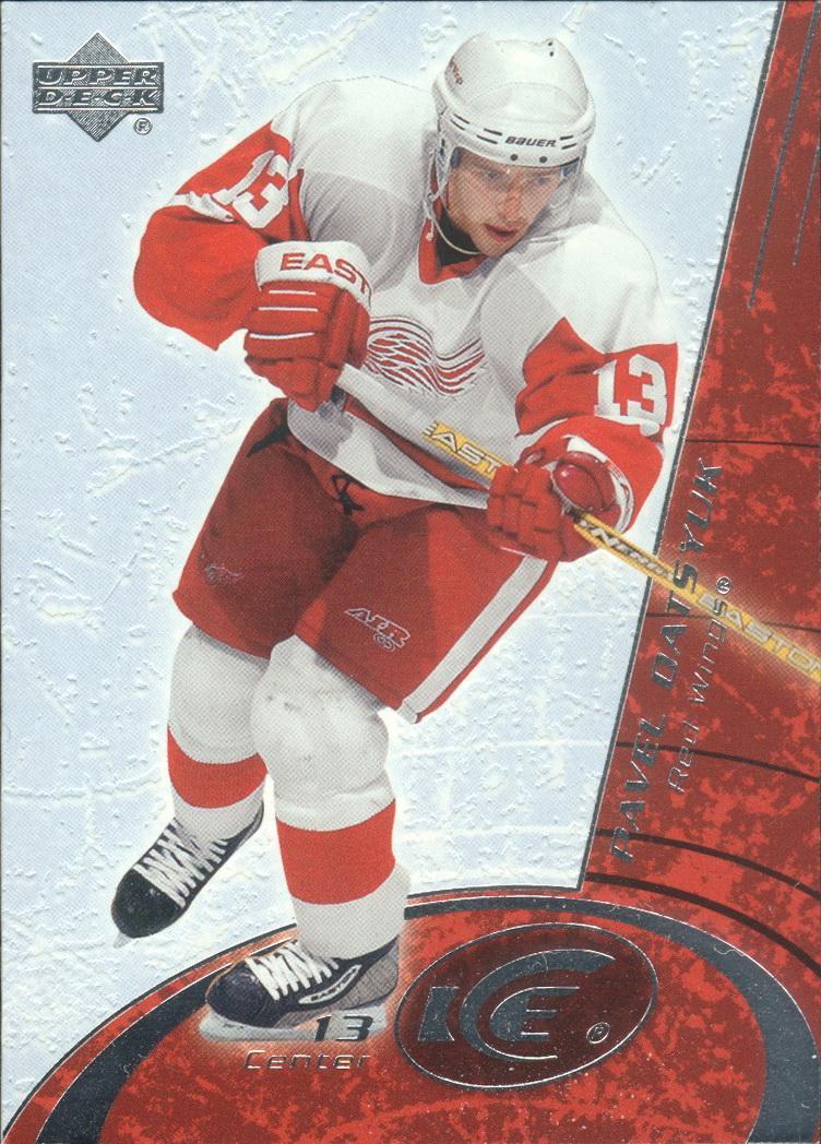Карточка Павел Дацюк 2003-04 Upper Deck Ice #30 Детройт Ред Уингз