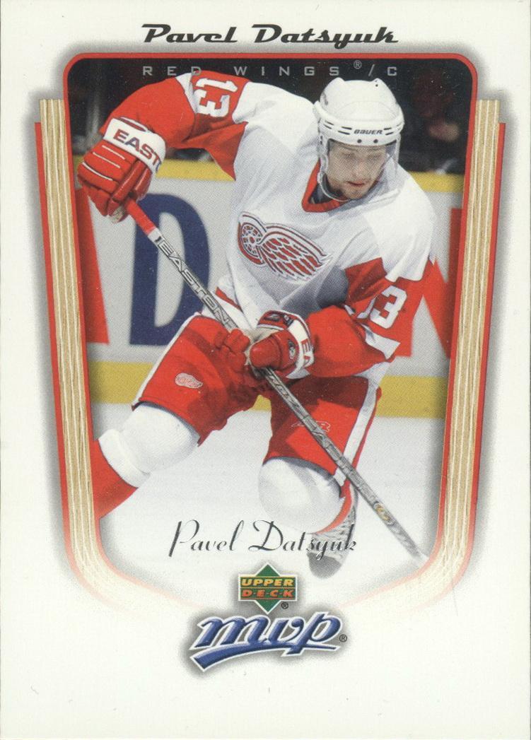 Карточка Павел Дацюк2005-06 Upper Deck MVP #151 Детройт Ред Уингз
