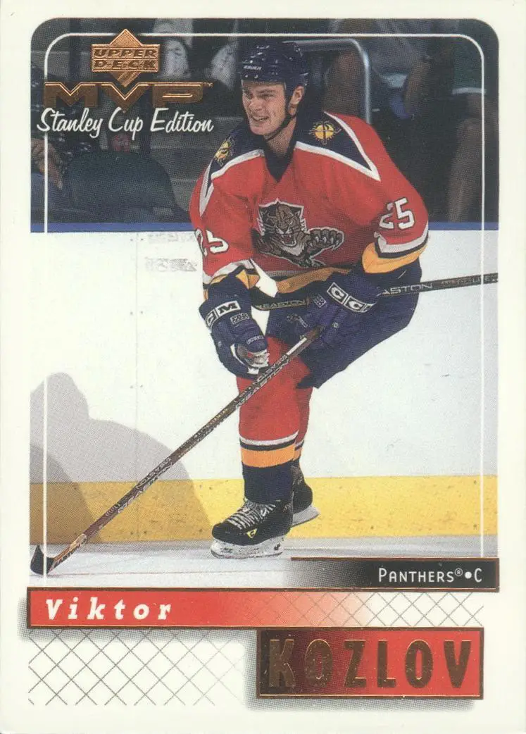 Карточка. Виктор Козлов. 1999-00 UPPER DECK MVP SC EDITION