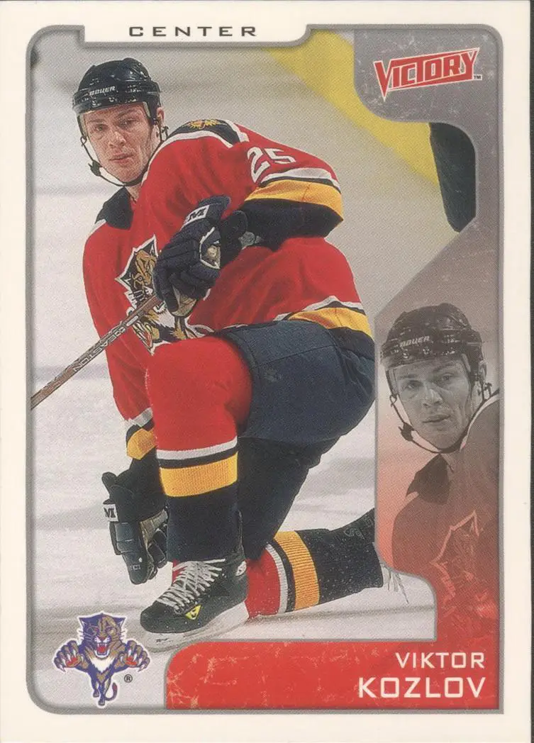 Карточка. Виктор Козлов. 2001-02 UPPER DECK VICTORY #148