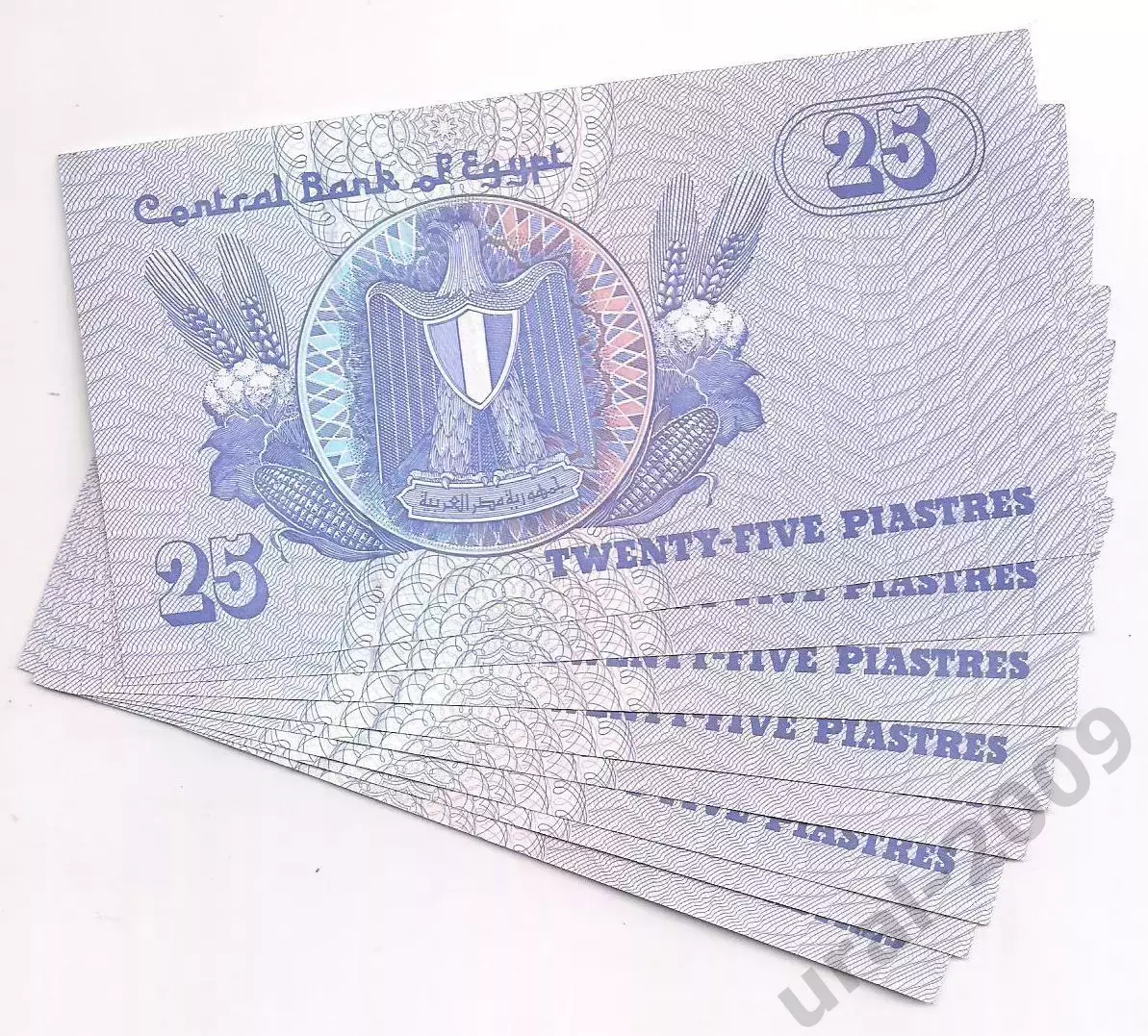 Египет, 25 пиастр 2008 год! UNC, ПРЕСС, ИЗ ПАЧКИ!