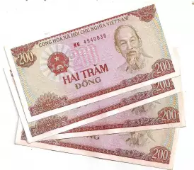 Вьетнам, 200 донг 1987 год! XF/