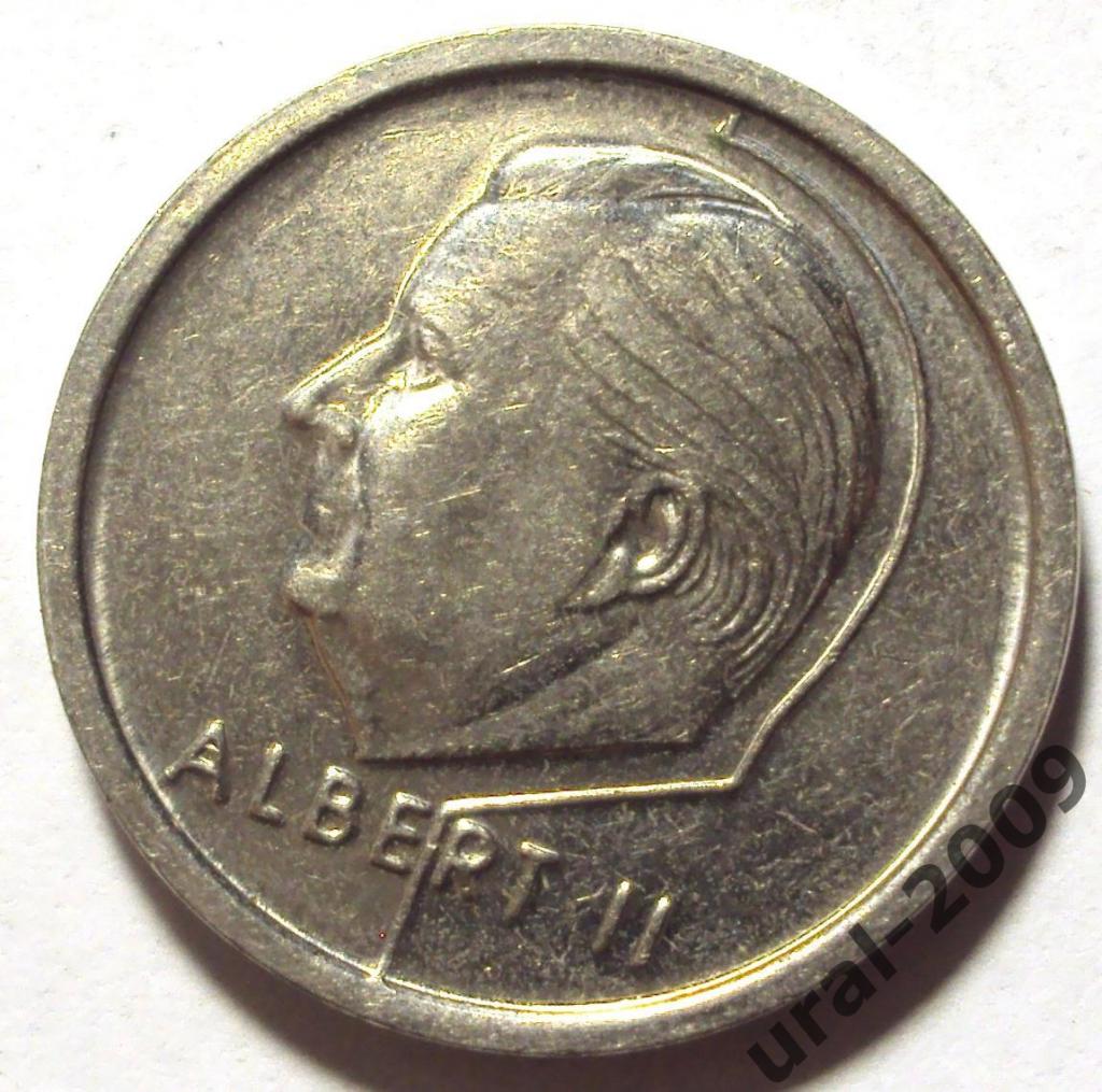 Бельгия, 1 франк 1994 год! (Ф-11). 1