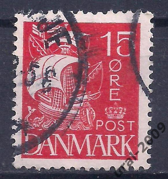 Дания, 1937-40г. 15 эре. (Б-3).