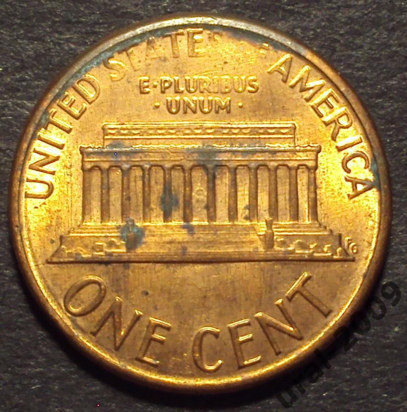 США, 1 цент 1986 год! Монетный двор. (А-58).