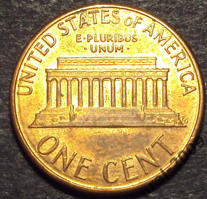 США, 1 цент 1987 год! Монетный двор . (А-55).