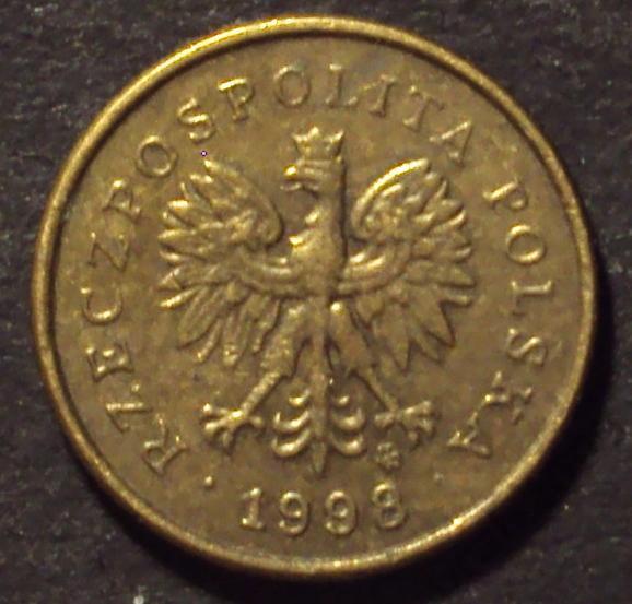 Польша, 1 грош 1998 год! (А-43). 1
