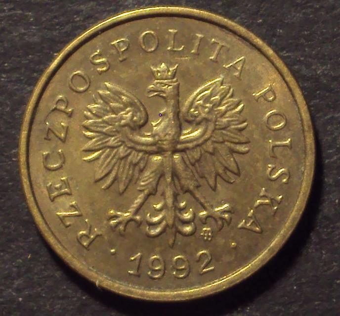 Польша, 2 гроша 1992 год! (А-43). 1