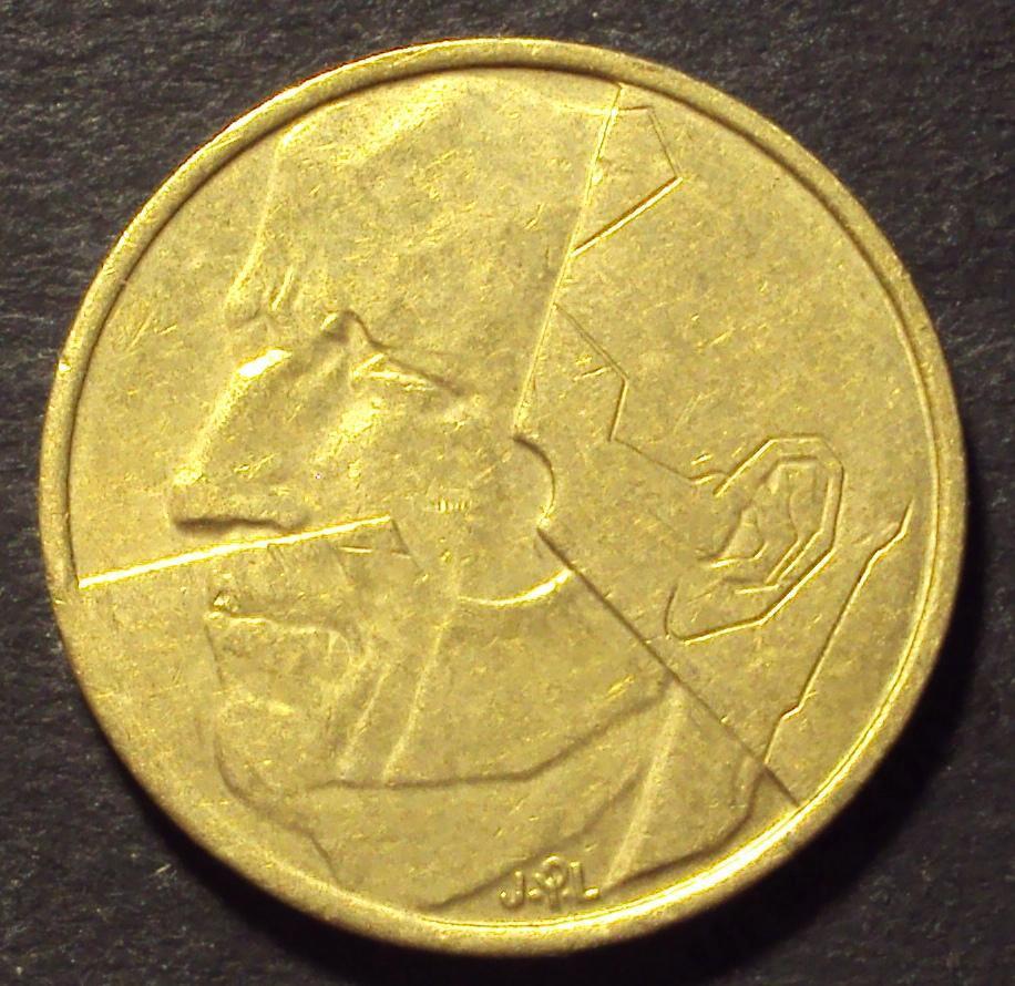 Бельгия, 5 франков 1986 год! (А-43). 1