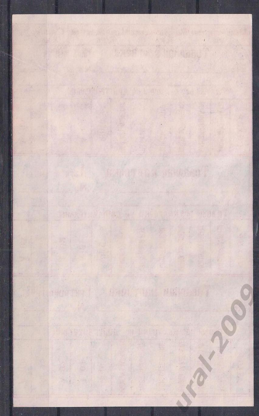 Товарная карточка, 1991 год! UNC! Табак, сахар,крупа,мыло,яйцо,маргарин,макароны 1