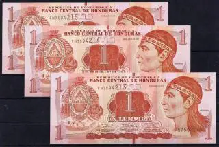 Гондурас, 1 лемпира 2014 год! UNC, ПРЕСС, ИЗ ПАЧКИ!