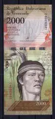 Венесуэла, 2000 боливар 2016 год! UNC, ПРЕСС, ИЗ ПАЧКИ!