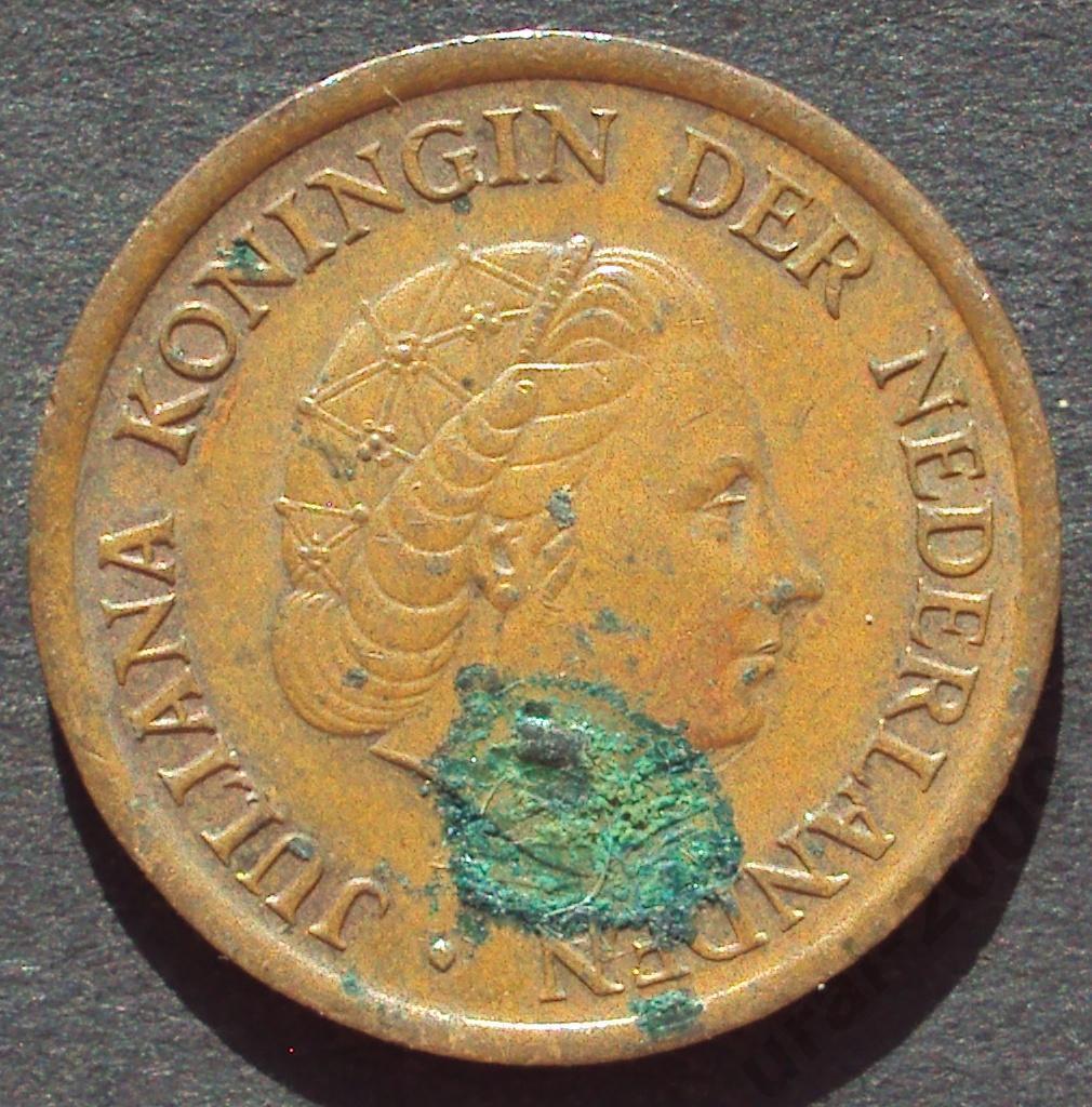 Нидерланды, 5 центов 1980 год! (А-35). 1