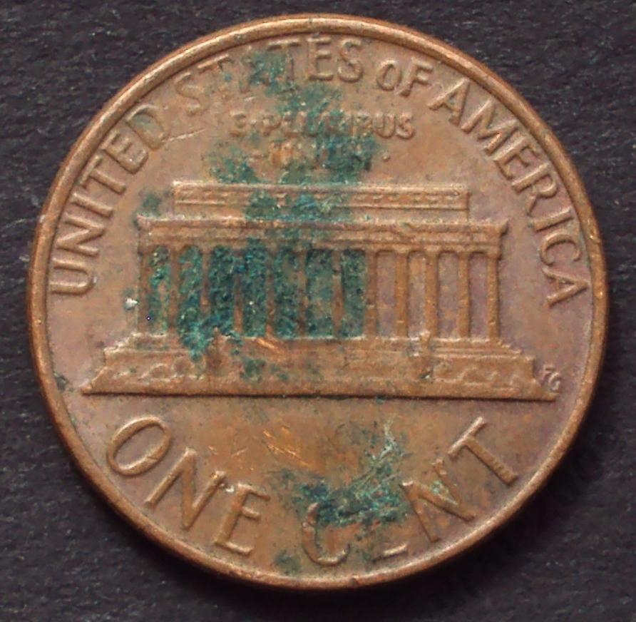 США, 1 цент 1980 год! Монетный двор. (А-32).