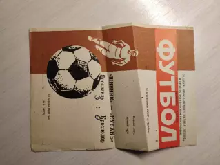 Шинник (Ярославль) - Кубань (Краснодар) 17.04.1990