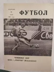 ЦСКА - Спартак (Владикавказ) 14.05.1991