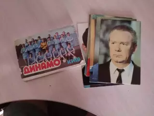 Карточки игроков Динамо Киев 1987 год
