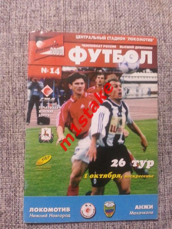 Локомотив НН - Анжи 2000