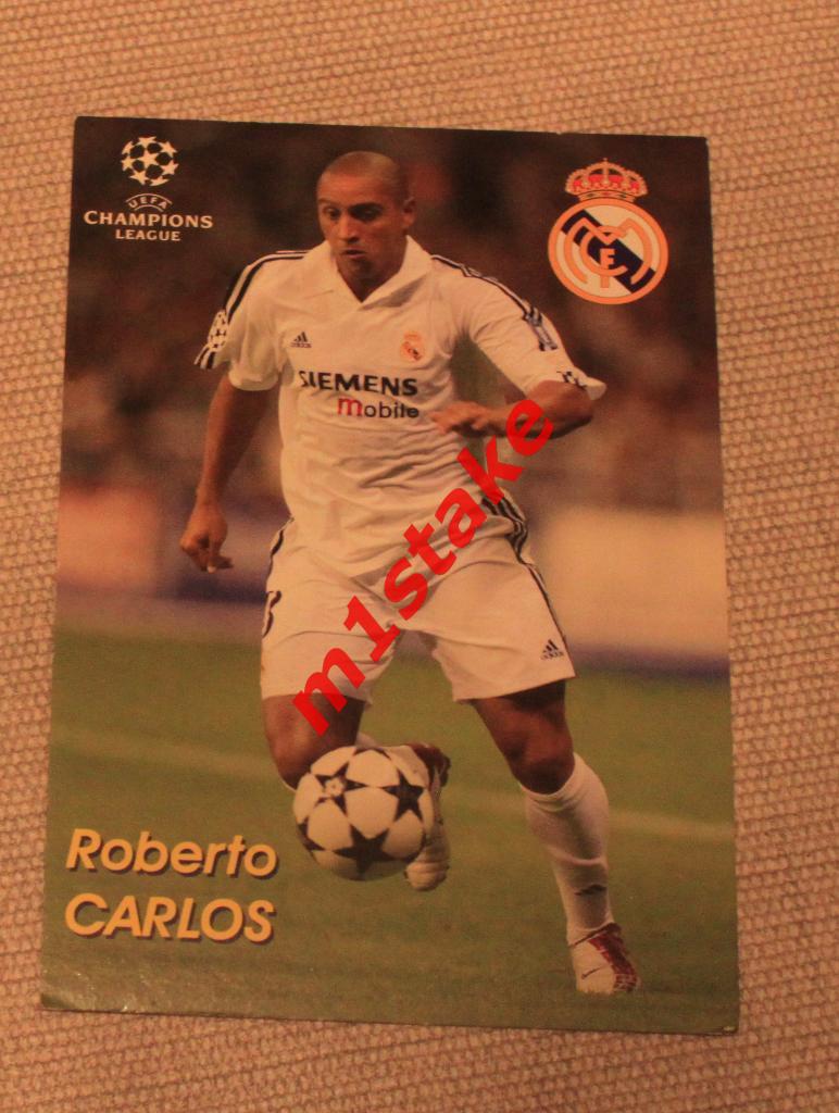 Карточка Роберто Карлос (Реал)