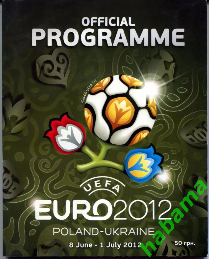 ЕВРО 2012 официальная программа