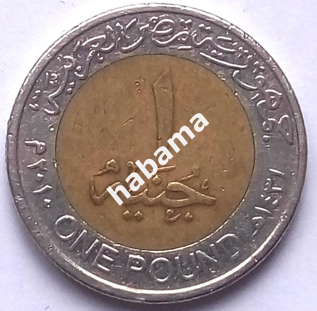 Монета Египетский фунт 1